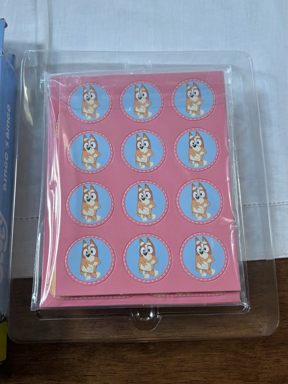 Bluey’s Bingo Kids Game & Hook and Ring Toss Game